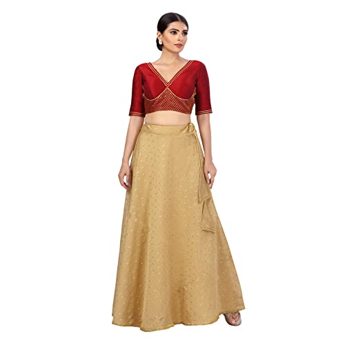 Image of Studio Shringaar Women's Polyester Maxi Skirt