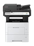 Kyocera Ecosys MA5500ifx Multifunktionsdrucker Schwarz Weiss, 55 Seiten pro Minute. Drucker Scanner Kopierer, Fax. Touchpanel, 100+500 Blatt Papierzufuhr, Gigabit LAN, Mobile Print