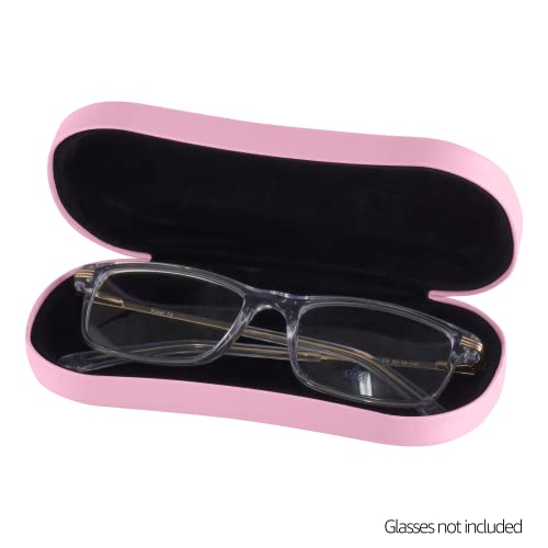 Image of Noble Hard Shell Glasses Case - Protective Eyeglass Case for Glasses with Microfiber Cleaning Cloth and Pouch