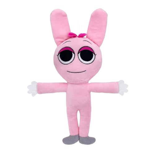 Image of Pink Standing Bow Sprunki Plush Toys