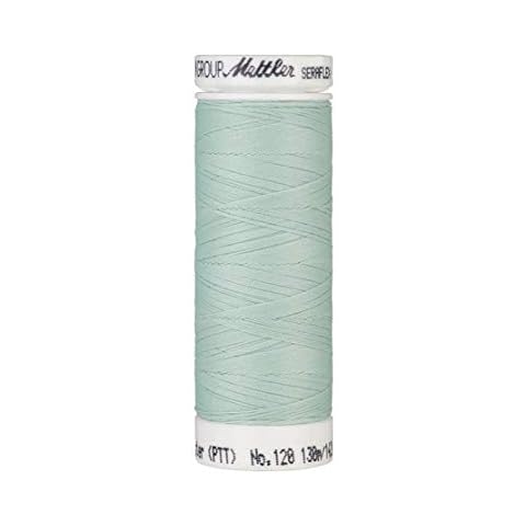 Mettler Seraflex Elastic Sewing Thread 130 m Lime Green Colour 018 Cover