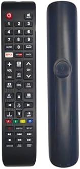 Remote Control for Cemex, Treeview, Eairtec & Wisdom LCD LED Smart Universal TV Remote with Netflix & YouTube (Black, CEMEX NET You/Smart Cloud Led Tv) (Match Old Remote Before Buying)