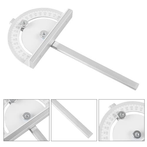TRUTOPWAY Miter Angle Measuring Tool,Precision Inclinometer and Angle Detector for Aluminum Engraving and Milling Worktable Insertion Plate- Woodworking Protractor for Table Saws and Power Tools