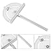 TRUTOPWAY Miter Angle Measuring Tool,Precision Inclinometer and Angle Detector for Aluminum Engraving and Milling Worktable Insertion Plate- Woodworking Protractor for Table Saws and Power Tools
