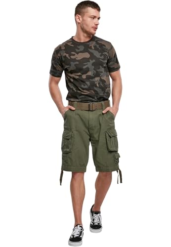 Image of Brandit Camo T-Shirt | Made from pure cotton in camo pattern. With crew neck and short sleeves.