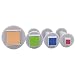 Square Sugarcraft Plunger Cutter DIY Mold for Cupcake Toppers Fondant Cake Decorating,4-Pack by MERRY BIRD