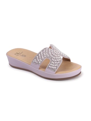 Image of Carlton London Women Comfortable Fashion Sandal for Daily use, Office use, Casual use