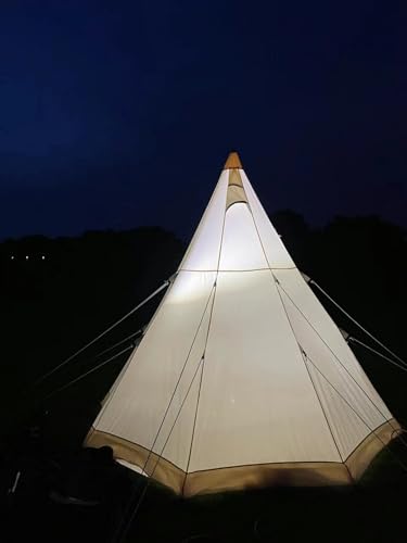 Carpa 4 Estaciones Tipo Tipi 3-4 Personas 3 m miniatura 4
