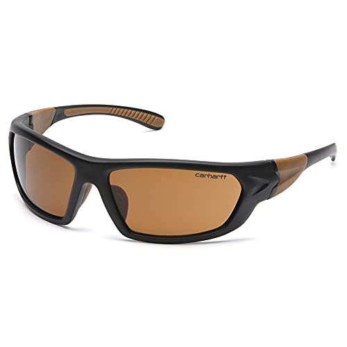 Carhartt Gear CHB291 Carbondale Antique Mirror Polarized Lens - One Size Fits All - Black