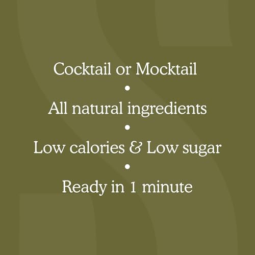 Image of SAYSO Honey Rosemary Moscow Mule Cocktail Tea Bags, 2-Pack | Low-calorie & Low Sugar | Craft Cocktails or Mocktails in 1 Min, Just Add Water + Spirits | Organic Mixers Bundle - 16 Teabags