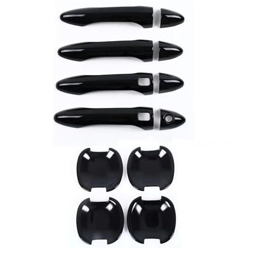 Poignée porte noire Kia Sportage 2011 2012 2013 2014 garniture extérieure 2