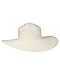 Jessica Simpson Women's Wide Brim Straw Hat, Cream, One Size