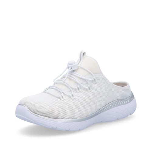 Rieker Dam Low-Top Sneaker M5090, halvskor för kvinnor, Vis 80, 40 EU