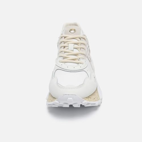 Image of The NSJ358 is a Modern Sneaker Made of Leather, It has a Sporty Made by a Stylish Design for Outstanding Look.Durability and Comfort.