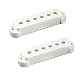 Pickup Cover Set for Jaguar (2 Pieces) White Nylon Allparts PC-6405-025