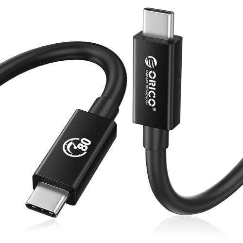 ORICO 80Gbps双方向USB Cケーブル ORICO-TBZ5-20-BK