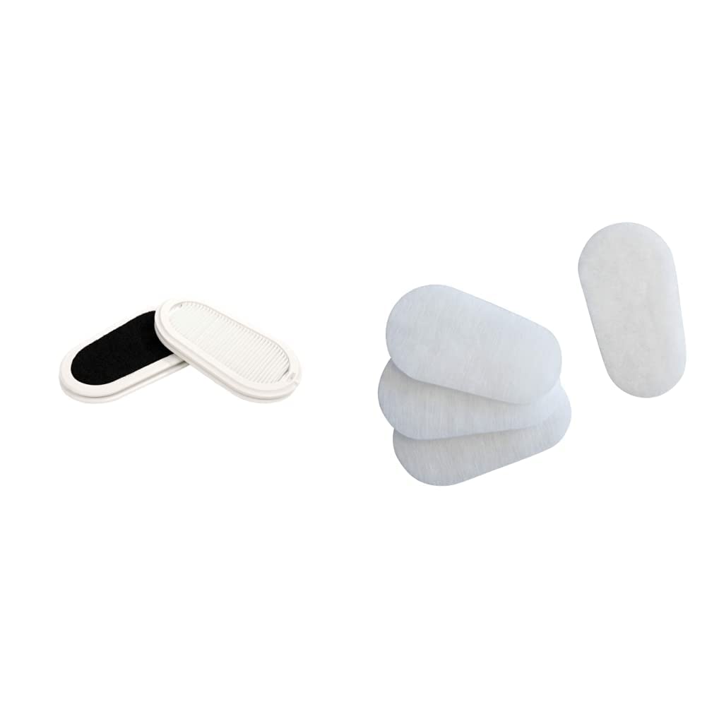 GVS SPR336 Coppia di filtri sostituibili P3 Antiodore per Polveri & SPM421Kit 20 Prefiltri
