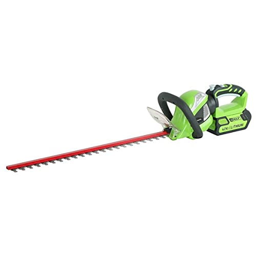 Greenworks 40V 24" Cordless Hedge Trimmer, Tool Only