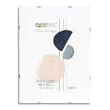 MARCODECOR MARCODECOR.COM Marco Clip 40X50 Cm de Cristal Acrílico Resistente – Lámina sin Marco, 40x50 cm)