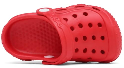 Image of ChayChax Kid's Garden Clogs Cute Slides Sandals Toddlers Beach Pool Shower Shoes with Non-Slip Sole