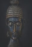  Buddha Bust Journal: paperback, 100 soft white pages with soft black ink lines
