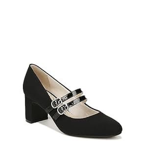 LifeStride Women’s True Block Heel Mary Jane Dress Shoe