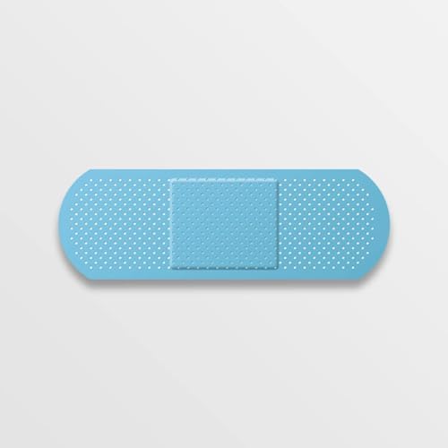 Bandage Band Aid Decal Sticker (3 Pack) 19 x 3 Inch and 2