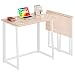 4NM Folding Desk, No-Assembly Small Computer Desk Home Office Desk Foldable Table Study Writing Desk Workstation for Small Space Offices
