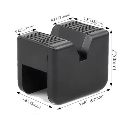 Vsenkes 2 pçs suporte de elevador do carro jack almofada acessório peças reparo trilho pitada soldas