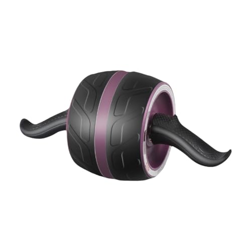 QSTDGVPW Rodillo para Abdominales con Resorte: Herramienta Compacta para Fortalecer Y Mejorar La Forma Física, Violet M