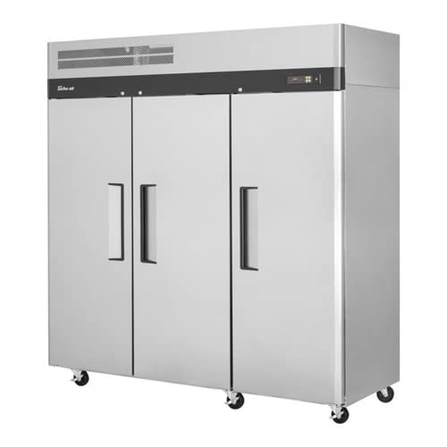 Turbo Air M3r72-3 Reach In Refrigerator - Standard Three Doors, 72 Cu. Ft. on Fridge.com - View 2