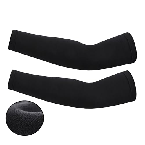 Manchettes de cyclisme thermiques en polaire premium pour vélo route hiver