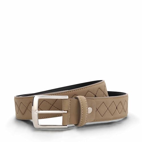 Belt Amer Beige ceinture en toile beige clair accessoire mode mixte pantalon jean
