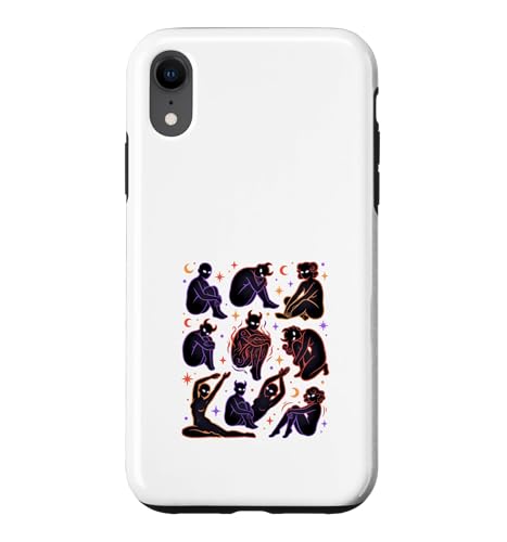 �_��I�ȏ����V���G�b�g ���Ɛ� �����f�U�C�� �X�}�z�P�[�X iPhone XR �p