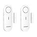 VOXON Sensores Puertas y Ventanas, Alarmas para Casa, Alarma Puerta y Timbre 2 en 1 con LED y Volumen de 3 Niveles, de Instalación Rápida, Sensor Puerta para Hogar, Oficina, Garaje, Tienda (2 PCS)