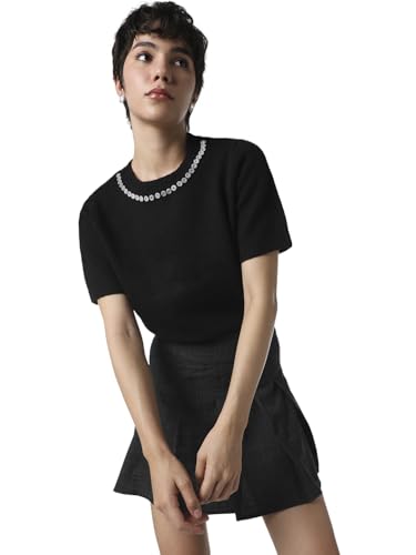 Image of ONLY Women Ribbed Embellished Pullover
