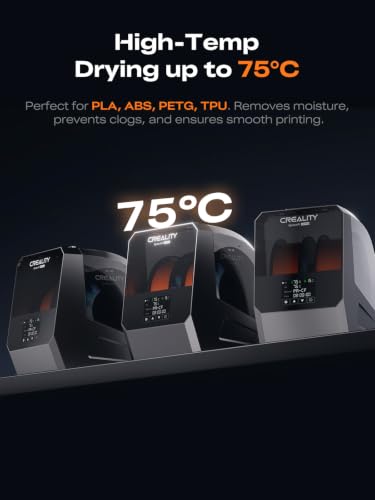 Image of Creality Space Pi V2 Plus Filament Dryer, 2-Spools Capacity, 75C High-Temp