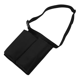 Massage Oil Bottle Bag Adjustable Massage Oil Waist Holster Oxford Cloth Essential Oil Case Massage Lotion Waist Holder Organizer for Spa Salon