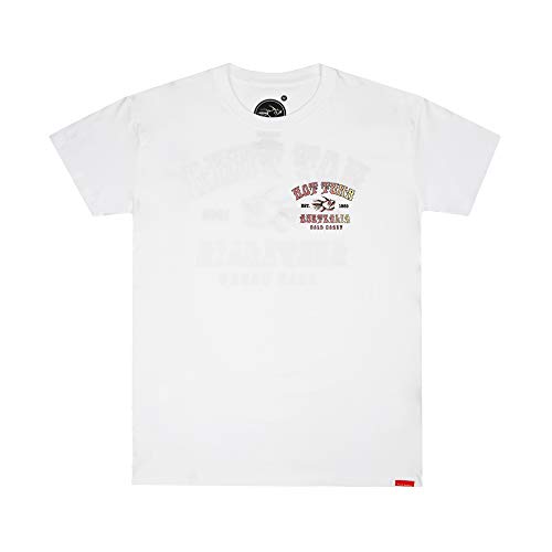 Hot Tuna Soul Bomb Camiseta, Blanco (White White), Small para Hombre