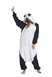 Panda Animal Adult Onesie Unisex One-Piece Cosplay Costume Pajamas For Men Women L