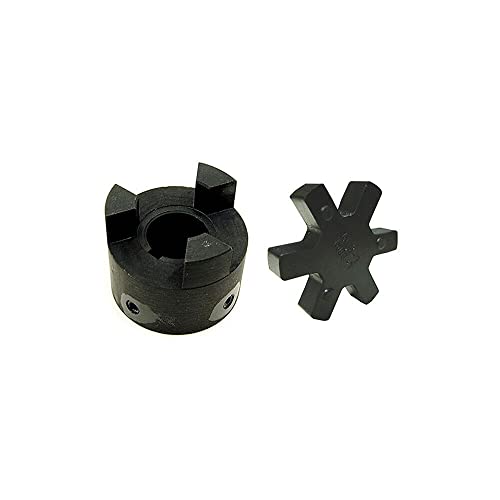 ACTIVLIFE for Flexible 3-Piece L-Jaw Coupling Set with Buna-N NBR Rubber Spider L095 1/2x1/2