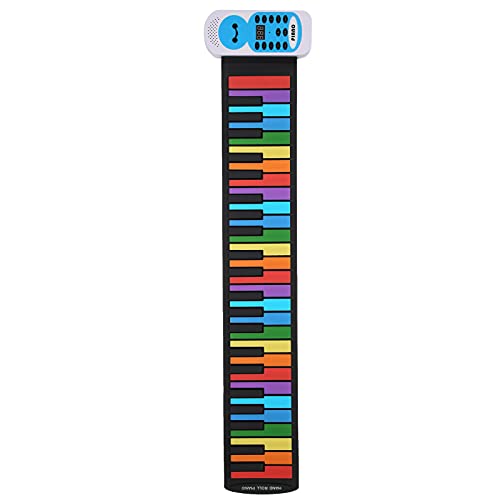 Piano à clavier, 128 rythmes et Timbres Portable Roll Up Piano pour la maison - Les Beatles, Paul McCartney, John Lennon, RIngo Starr, George Harrison Piano à clavier, 128 rythmes et Timbres Portable Roll Up Piano pour la maison – Image 8