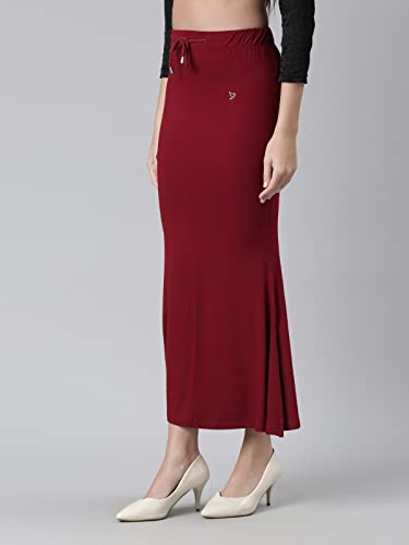Image of TWIN BIRDS Saree Shapewear for Women | Super Soft Viscose Elastane Saree Petticoat Skirt | Stretchable & Comfortable SareeShaper
