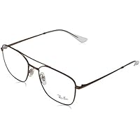 Ray-Ban Rx6450 Gafas, Sand Transparent Brown, 56 Unisex