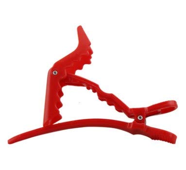 12Pcs Hair Clips For Styling Sectioning - Wide Teeth Double Hinged Design Professional Salon Quality Alligator Hair Clips (Black) #TOP5