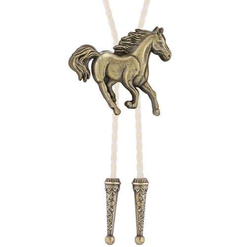 Image of Jeilwiy Bolo Tie for Men, Western Bolero Tie Cowboy Ties Native American Cowgirl Bolo Tie Accessories for Men Women