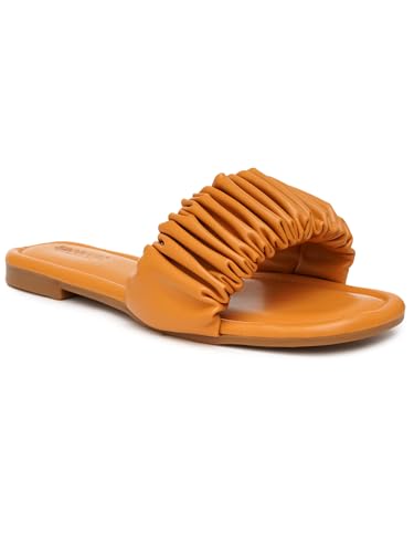 Image of Women's Radiant Flat Sandals Lightweight & Flexible Comfortable Design Anti-Skid Sole Versatile Style For Girls /Ladies