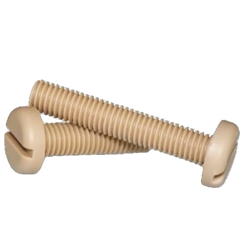 M2.5 M3 M4 M5 M6 X3-25mm PEEK�i�C�����X���b�g�t���{�^���M���l�W�{���g�d�C�≏����(M3x3mm 1PC)