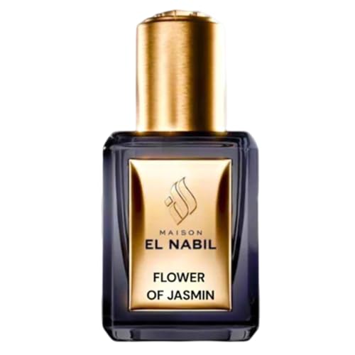 Musc Flower of Jasmin (Fleur de Jasmin) Maison El Nabil 5ml Roll On Extrait de Parfum - Parfum sensuel et sophistiqué par excellence