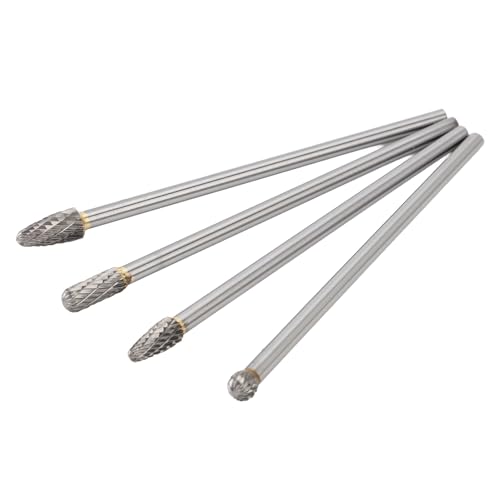 Juego de fresas rotativas de carburo 6mm para reparación y bricolaje miniatura 2